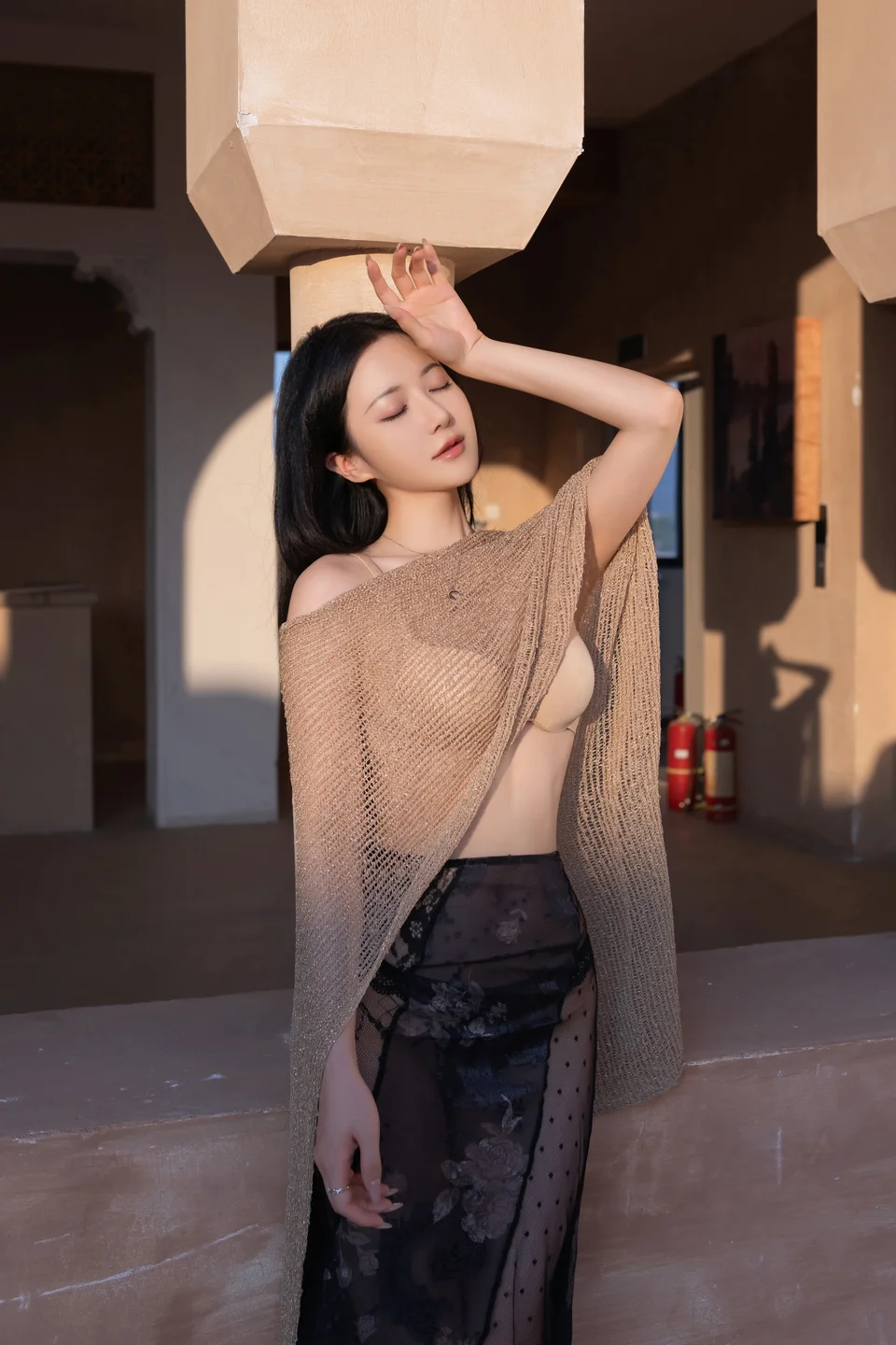 鱼子酱Fish - 乌托邦的沙 [120P-1.19GB] tg@simisebaisi 【丝足阁】007.webp